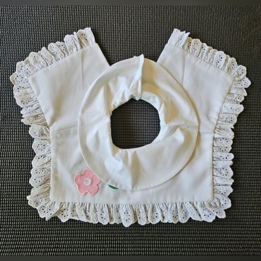 The Children's Hour By Jan Briggs Embroidered Reversible Holiday Dress Collar